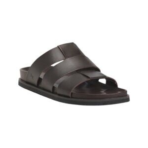 ALLEN EDMONDS Mens Leather Slide Strap Sandals
